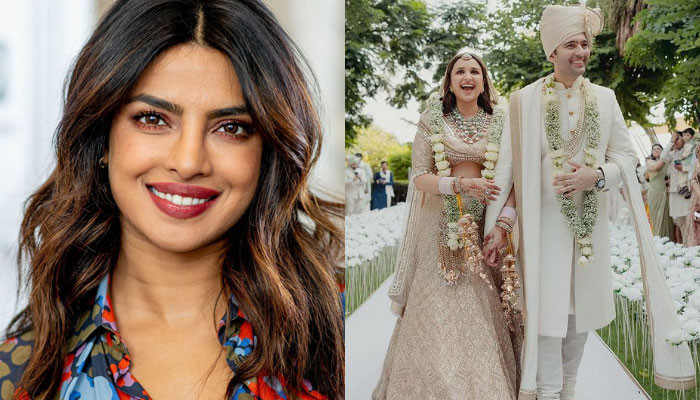 Priyanka Chopra wishes for Parineeti Chopra and Raghav Chadha