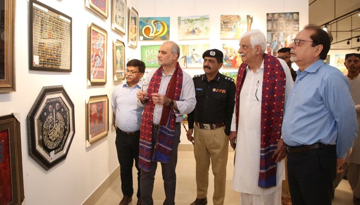 The three-day exhibition of works of prisoners in the Arts Council has concluded