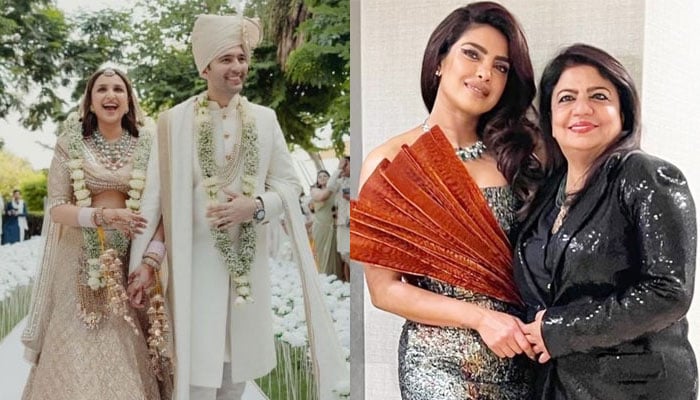 What gift did Priyanka Chopra's mother give Parineeti and Raghav on their wedding? Photo courtesy of Social Media