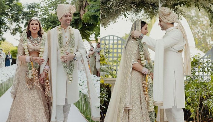 Parineeti and Raghav's wedding dance, video goes viral Photo courtesy of Instagram