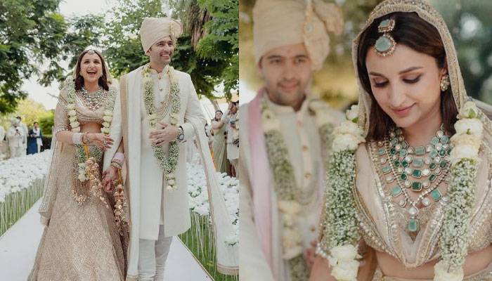 Parineeti Chopra and Raghav Chadha shared beautiful wedding pictures Photos courtesy of Instagram