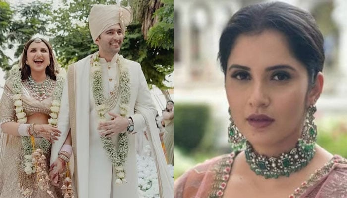 What gift did Sania Mirza give to her best friend Parineeti Chopra on her wedding? —File photo