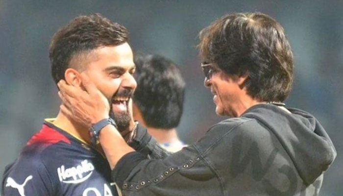 Shah Rukh Khan calls Virat Kohli his 'son-in-law' —File photo