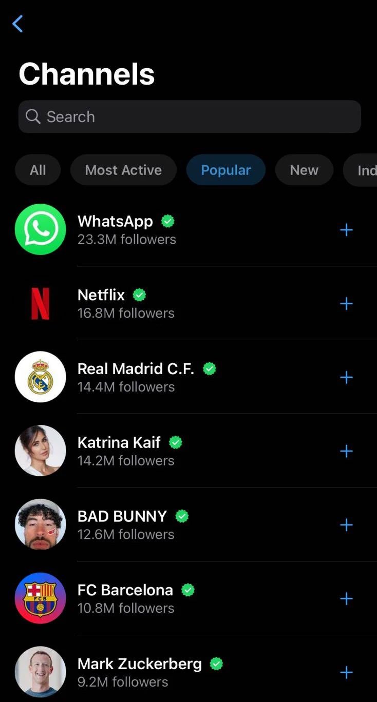 Katrina Kaif beats Mark Zuckerberg on WhatsApp