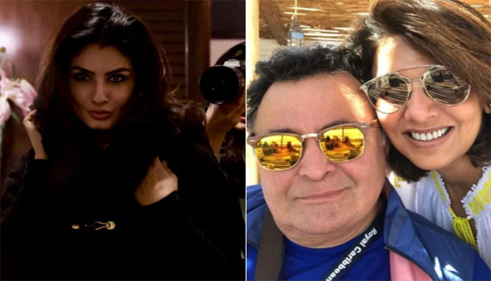 Rishi Kapoor's crush in his youth was depressed over his marriage, Raveena Tandon