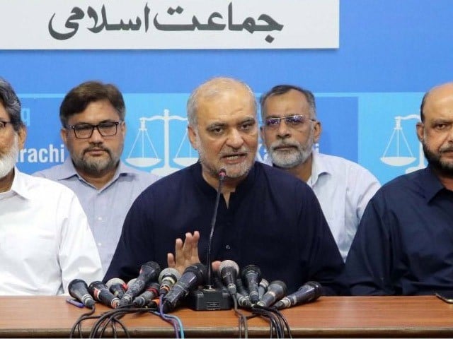 K Electric is a mafia supported by every government and ruling party, Hafiz Naeemur Rehman —Photo: Express News