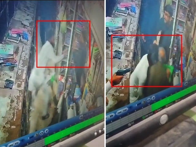 Father and young son killed for resisting robbery in Karachi Photo screen grab