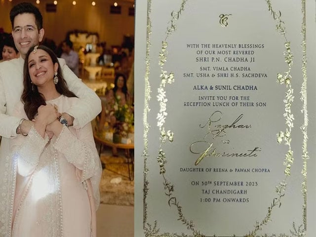 Parineeti Chopra's wedding card went viral on social media