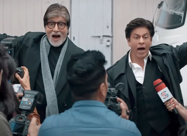 Amitabh Bachchan and Shah Rukh Khan's new comedy commercial has created a sensation