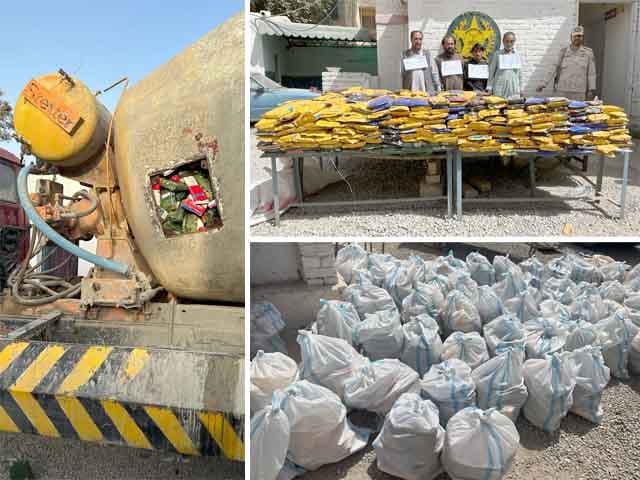 Quetta;  More than 2,000 kg of hashish was recovered from the secret boxes of the truck