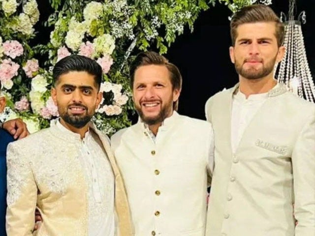 Shaheen Afridi's event Barat, pictures came out Photo: Express
