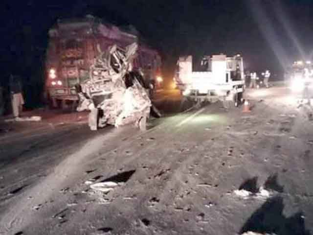 Terrible collision between 2 vehicles in Loralai, 4 people died