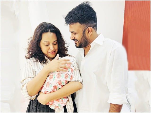 Bollywood actress Swara Bhaskar gave birth to a daughter