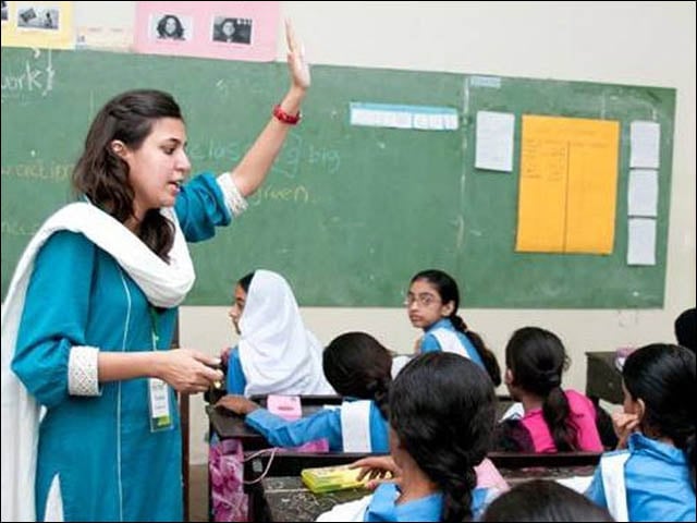 For the first time in Sindh, the decision to celebrate teachers' week in all schools