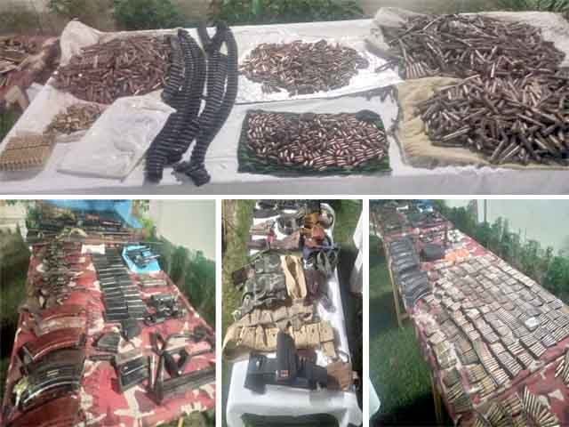 Guest Agency;  Big terrorist plan failed, huge amount of arms and ammunition recovered