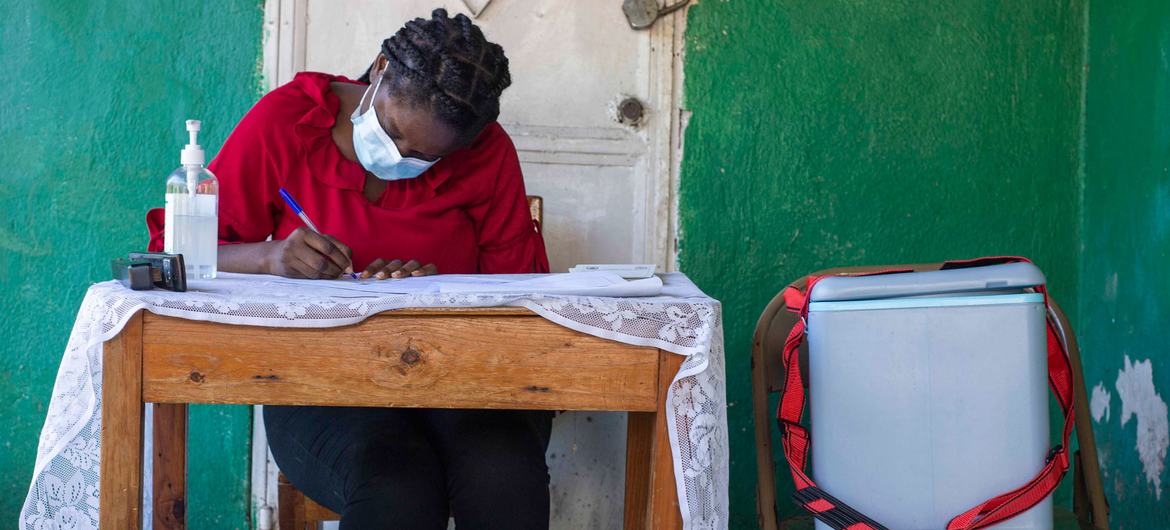 The UN has been supporting a cholera vaccine programme in some of the most vulnerable communities in Haiti.