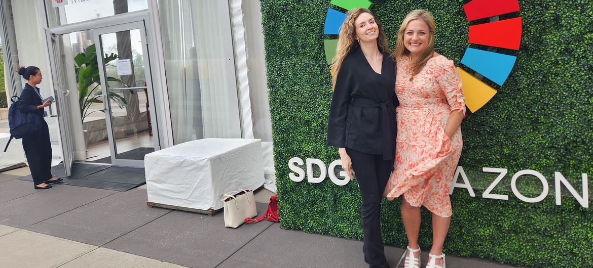 Rachel Sterling and Nancy Rhodes, co-founders of alternew, a sustainable fashion software company based in the United States. Rachel Sterling and Nancy Rhodes, co-founders of alternew, a sustainable fashion software company based in the United States.