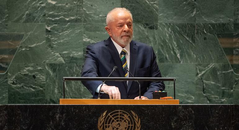 “Armed conflicts are an offense to human rationality,” Brazil’s Lula da Silva tells UN Assembly