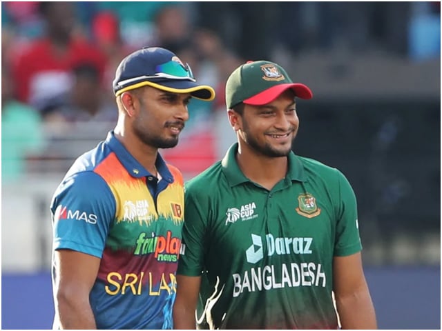 Asia Cup;  Bangladesh's fielding decision against Sri Lanka