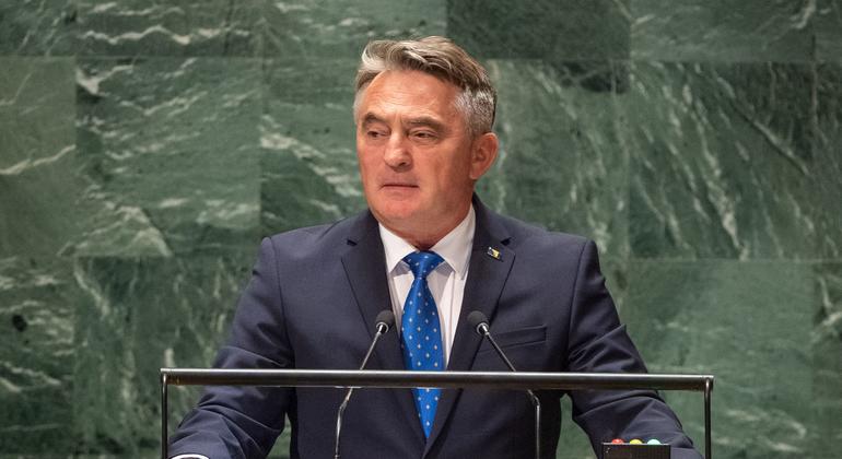 At UN Assembly, Bosnia and Herzegovina slams ‘foreign influence’ on its institutions