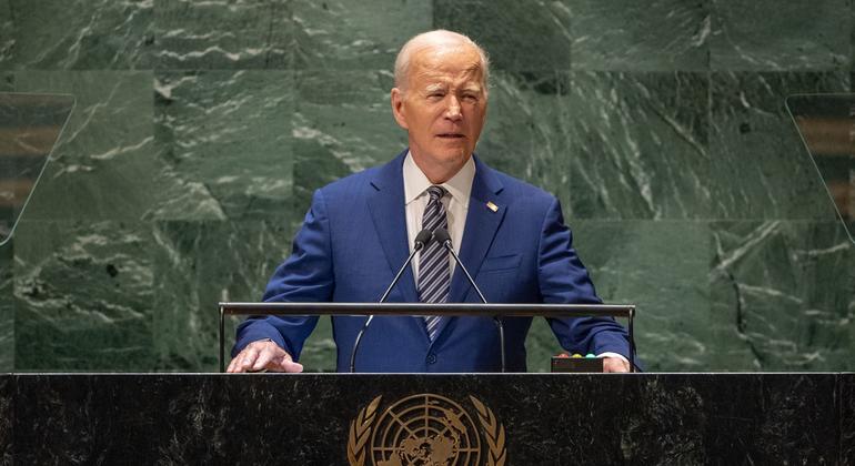 Biden says ‘when we stand together’, we can tackle any challenge