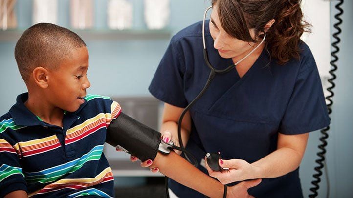 Hypertension in children, causes and treatment