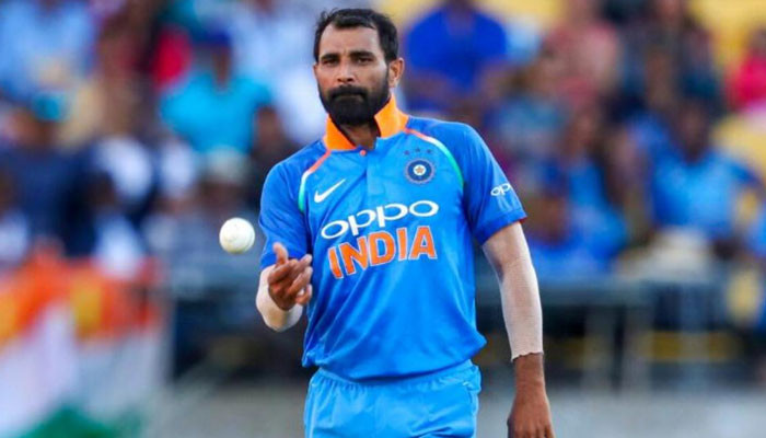 Indian fast bowler Mohammad Shami got bail