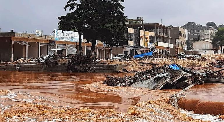 Libya: Humanitarian response ramps up as floods of 'epic proportions' leave thousands dead