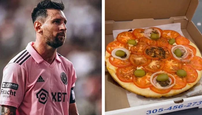 Lionel Messi was mocked for his choice of pizza