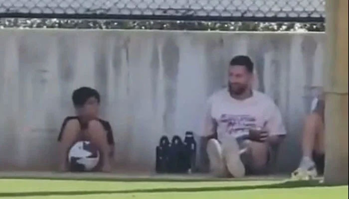 Lionel Messi's Son Attends Inter Miami Academy Match