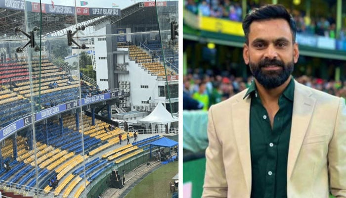 Mohammad Hafeez disappointed with fans' lack of interest in India-Pakistan match in Colombo