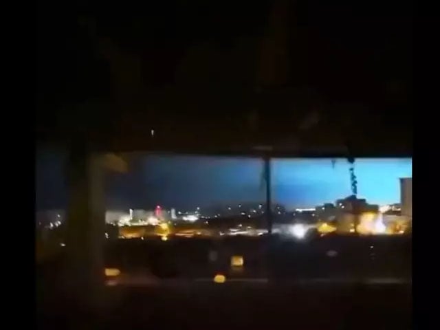 Mysterious light in the sky before devastating earthquake in Morocco