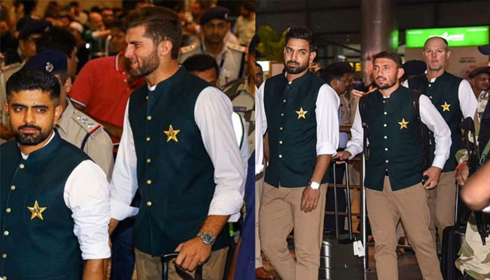 National players' welcome in India, Babar's buzz, asking for selfies