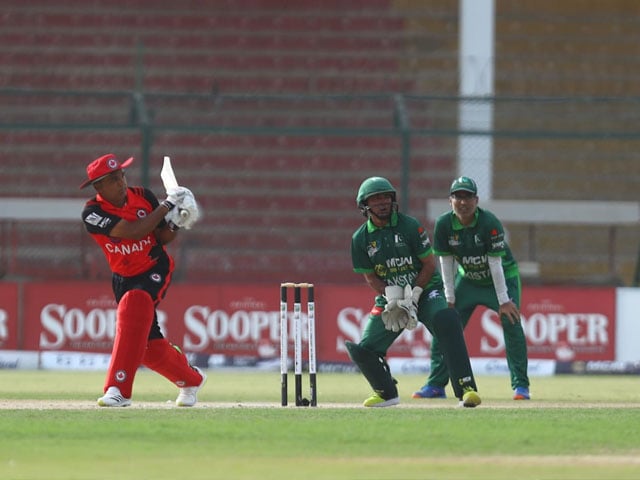 Pakistan has reached the semi-finals of the Veterans Cricket Tournament