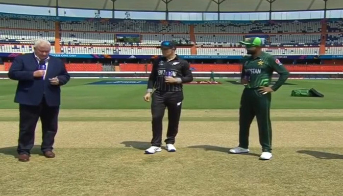 Pakistan won the toss and decided to bat against New Zealand