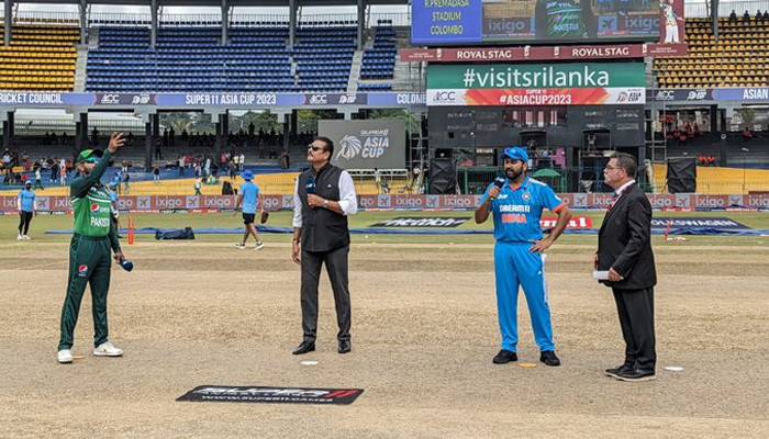 Pakistan won the toss and decided to field against India