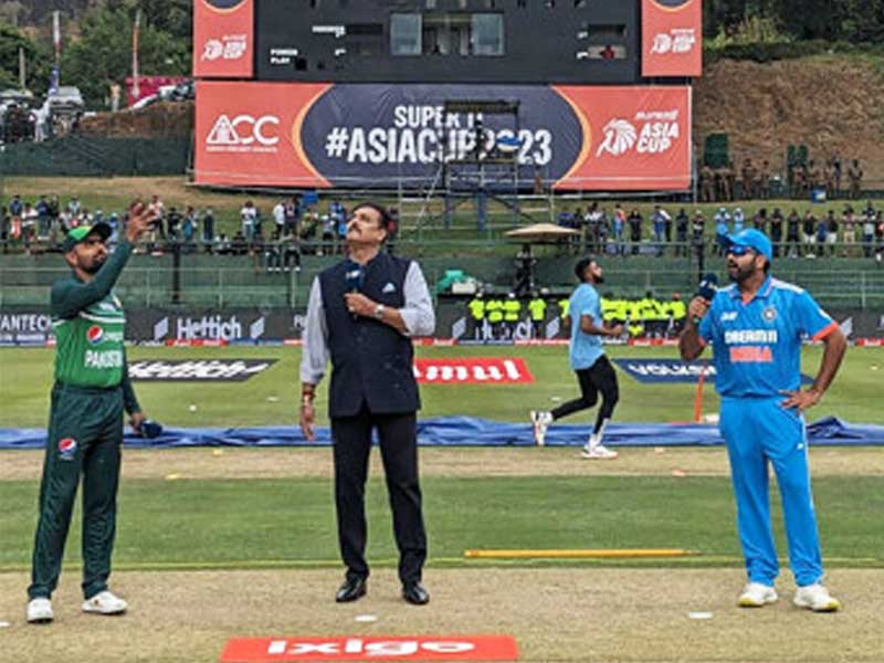 Rohit surprised the observers by winning the toss and electing to bat