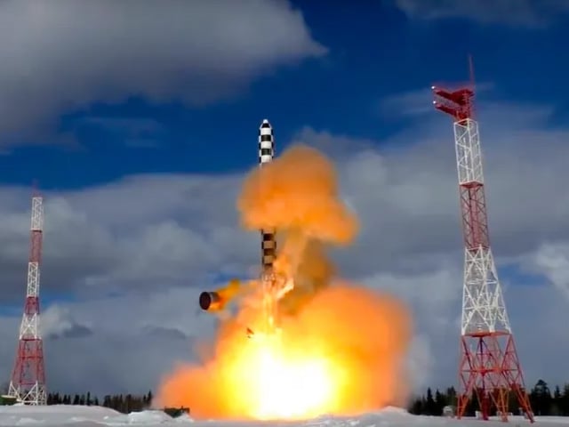 Russia has installed advanced intercontinental ballistic missiles on its borders