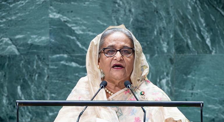 Shun path of confrontation and work together for the SDGs, urges Bangladesh leader