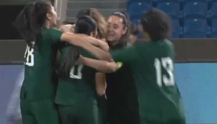 Six Nations Women's Football Tournament, Pakistan beat Laos