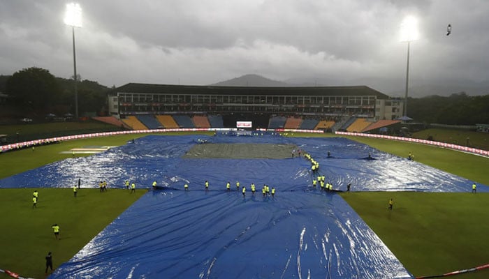 The decision to move the matches from Colombo due to the forecast of continuous rain