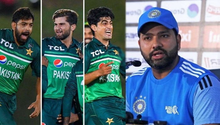 We don't have the best bowlers like Haris Rauf, Naseem Shah and Shaheen Afridi, Rohit Sharma