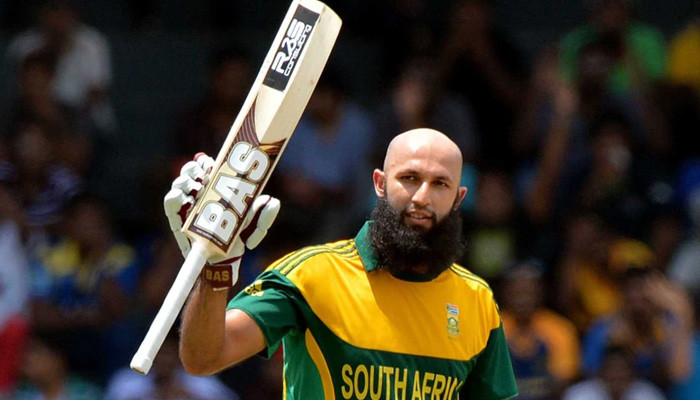 Which 4 teams is Hashim Amla watching in the World Cup semi-finals?