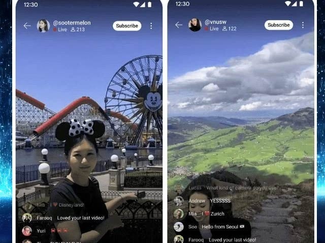 YouTube begins testing vertical live streams