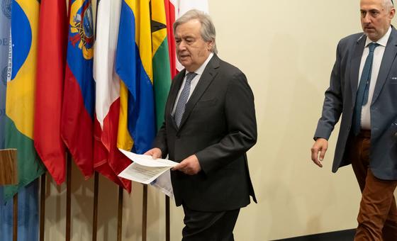 UN chief hits back at ‘false’ claim he justified Hamas terror attacks