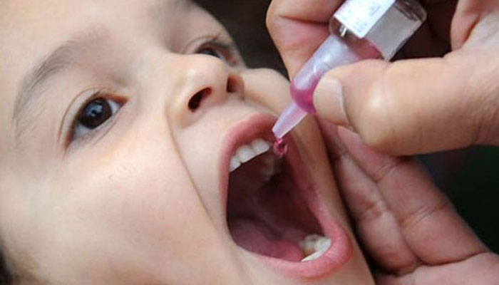 Second day of anti-polio campaign —File photo