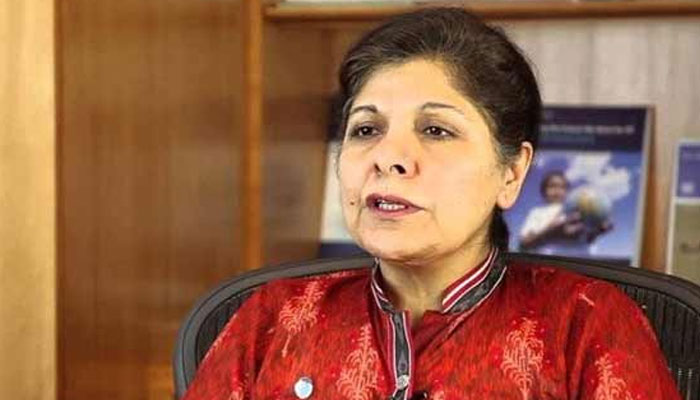 Finance Minister's participation in IMF and World Bank meeting Caretaker Federal Finance Minister Shamshad Akhtar--------File photo