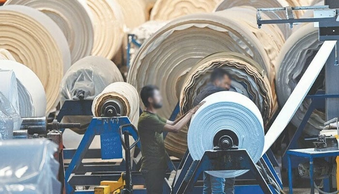 Production of major industries increased in the first 2 months of the current financial year -----File photo