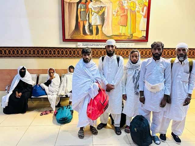 A group of beggars going to Saudi Arabia under the guise of Umrah offloaded from the airport