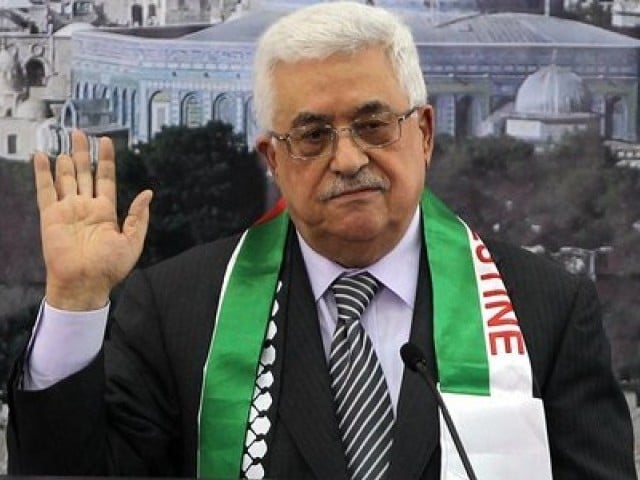 Palestinians have the right to defend themselves against Israeli terrorism, Palestinian president Mahmoud Abbas